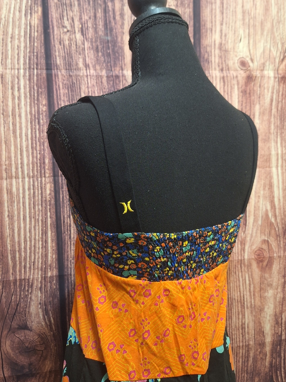 Hurley Floral Mix Dress Y2k Size XS - Picture 5 of 7